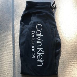 Calvin Klein Navy Blue Sweat Pants